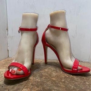 Delicious brand red heels sz 7